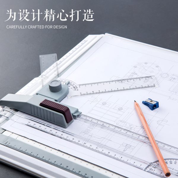 A3绘图板图纸设计画板A4土木工程建筑制图板室内装修绘图工具套装图片