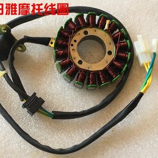日雅安东尼斯T3 250CC 300CC水冷发动机触发器 磁电机线圈 定子