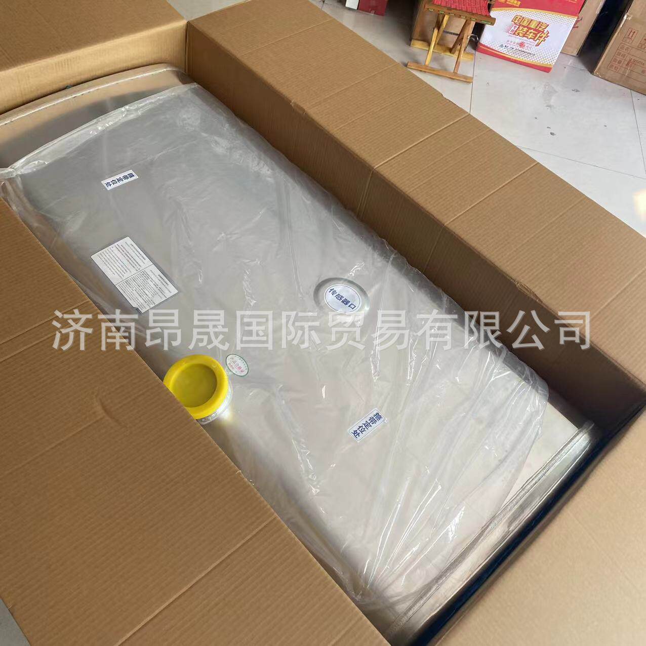 重汽HOWO T7汕德卡C7配件WG9925555001560L铝合金油箱675X620左置