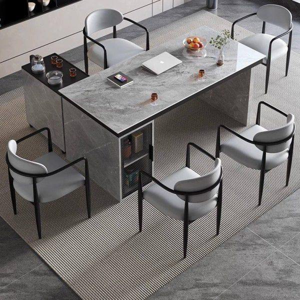 岩板茶桌椅组合公室阳台现简约轻奢岛台茶台烧水壶一体移动,商业/办公家具,茶台/茶桌,淘宝优惠券,粉丝福利购,淘宝优惠卷