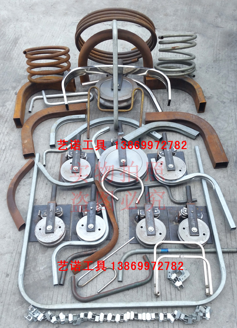包邮手动弯管机弯管器方管折弯机圆管器折弯工具压W弯机折弯弯曲