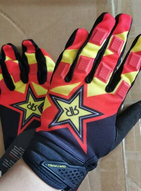 微瑕特价FOX摩托车越野骑行自行车电动车爬山男女防滑手套