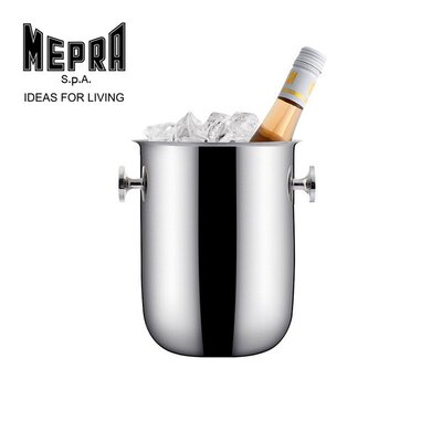 意大利Mepra进口不锈钢冰桶香槟桶红酒冰镇啤酒冰块桶KTV酒吧用具
