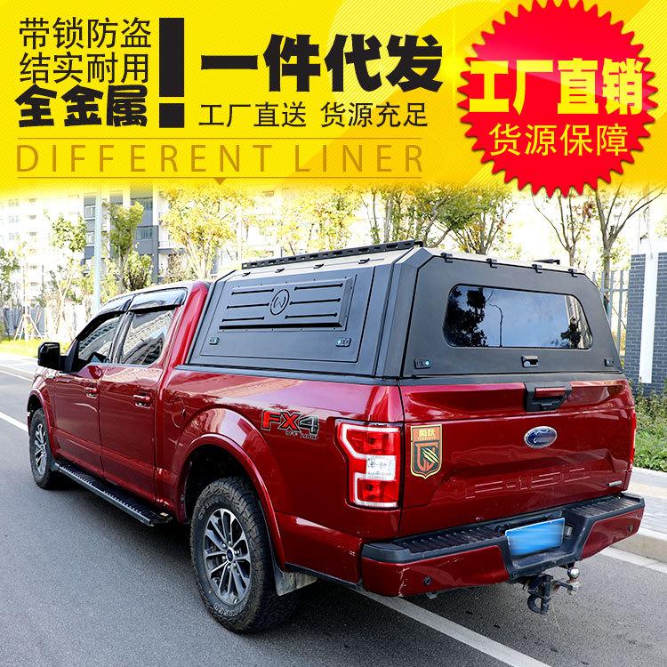 适用北汽角斗士配件战旗jeep皮卡车三开门锰钢多功能高盖后箱盖