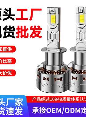 海罗黎工厂直销跨境热卖h1h7h11 9005 h4远近一体超亮汽车led大灯