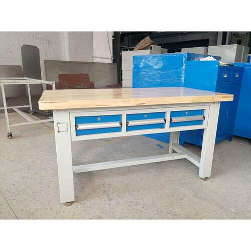 厂家直销重型实木工作台 钳工工作台 抽屉式工作台精密工作台