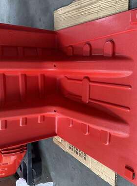 抗洪抢用ABS红色挡水板L型可拆卸50cm阻水防洪挡板4mm防汛堵水墙