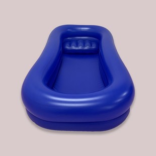 卧床病人充气式洗澡床家用残疾瘫痪行动不便老人护理洗浴神器