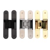 臻耐隐形门合页暗藏式 加重型 铰链十字折叠门三维可调外开卧室暗装