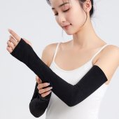 护肘手腕胳膊空调房关节保暖假袖 长袖 子 春夏薄款 男女德绒手臂套袖