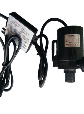 中科小型12V耐高温高扬程管道循环加压直流无刷潜水泵PWM调速可选