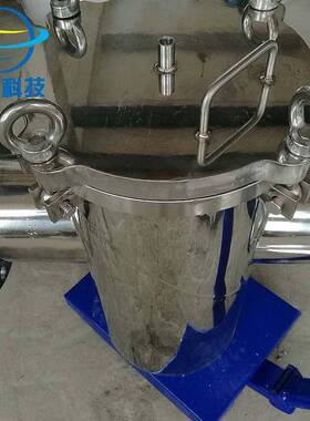 不锈钢篮式过滤器DN150可定制镜面抛光篮式过滤器厂家