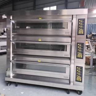 豪华电力型三层十二盘烤箱面包烤炉点心烤炉月饼烤炉