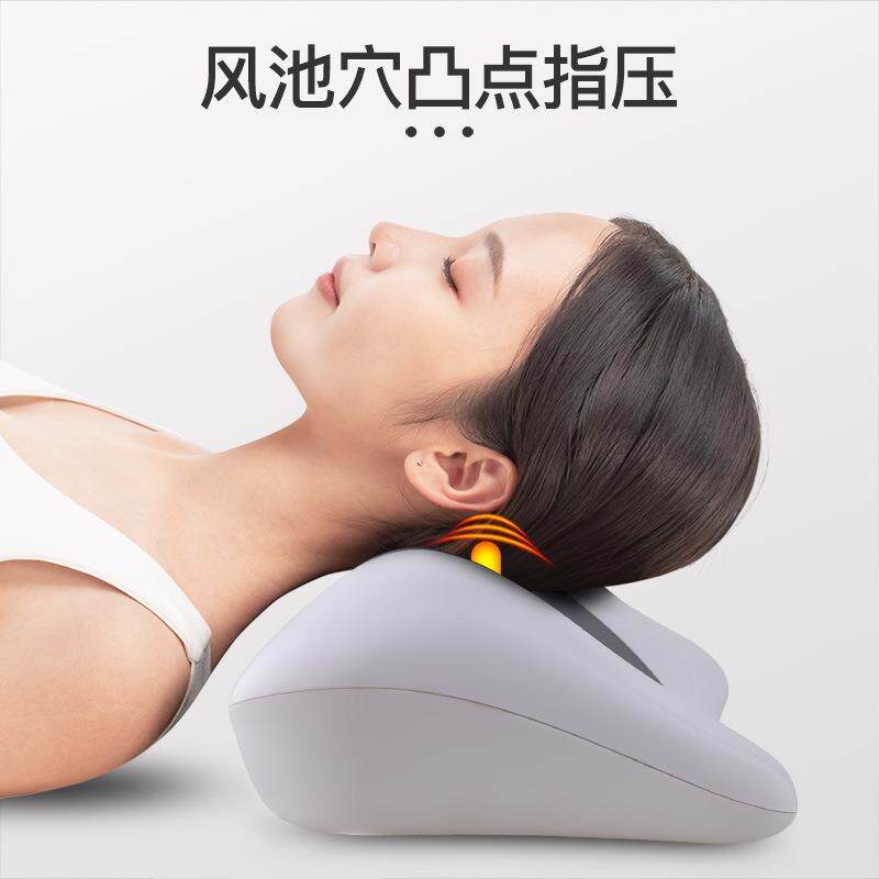 颈椎按摩器仪颈部腰部肩部多功能颈椎加热家用电动热敷劲椎枕