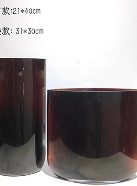 现代简约桌面刀锋摆件家居样板房桌面插花软装饰品摆件