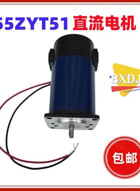 55T51直流永磁电机29W24V3000r/min直流电机图片价格型号