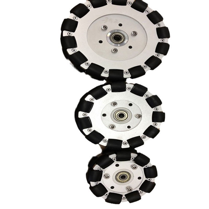 供应456寸g轴承款全向轮 全向机器人车轮 机器人全向轮 转向灵