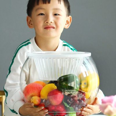 特大号水培植物玻璃瓶透明水养绿萝花瓶花盆圆形容器鱼缸器皿摆件