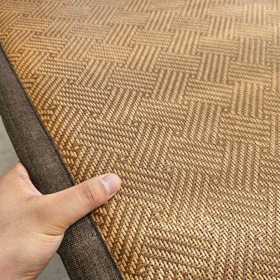 新中式夏季飘窗垫定做加厚藤席日式凉席榻榻米炕垫民宿窗台沙发垫,居家布艺,飘窗垫,淘宝优惠券,粉丝福利购,淘宝优惠卷