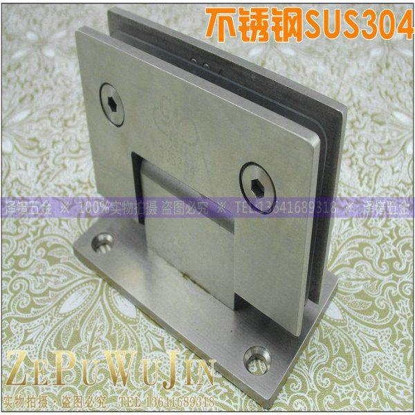 SUS304不锈钢玻璃浴室夹合页 淋浴房浴室夹铰链浴室门合页,基础建材,浴室玻璃夹,淘宝优惠券,粉丝福利购,淘宝优惠卷