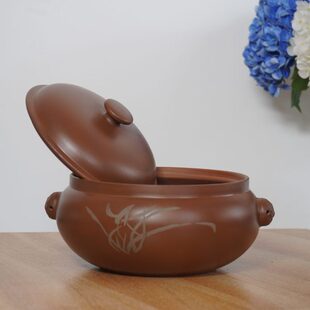 建水汽锅鸡一体陶瓷家用蒸锅云南专用紫陶气锅盗汗鸡蒸汽砂煲汤锅