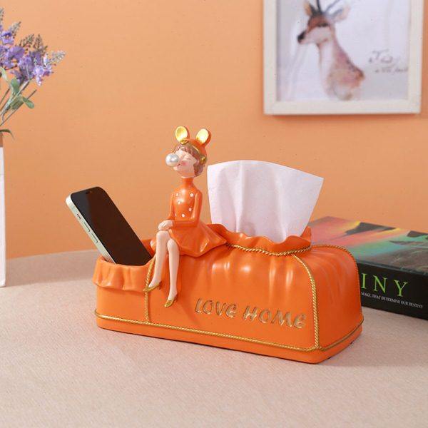 装饰品茶几家用餐桌档摆件纸巾盒抽纸盒多功能客厅创意收纳餐桌,家居饰品,花瓶,淘宝优惠券,粉丝福利购,淘宝优惠卷
