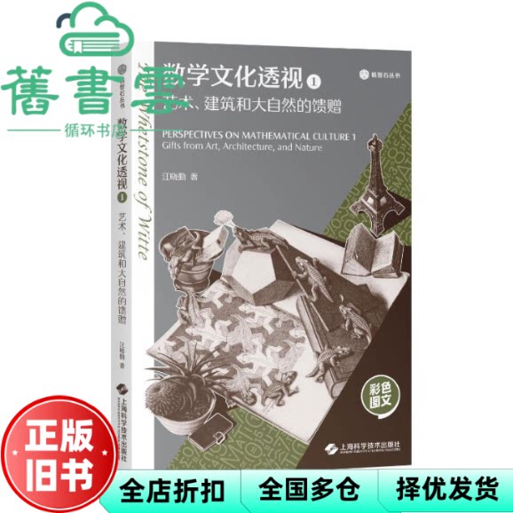 【正版旧书】数学文化透视1 艺术、建筑和大自然的馈赠 汪晓勤 上海科学技术出版社 9787547871690