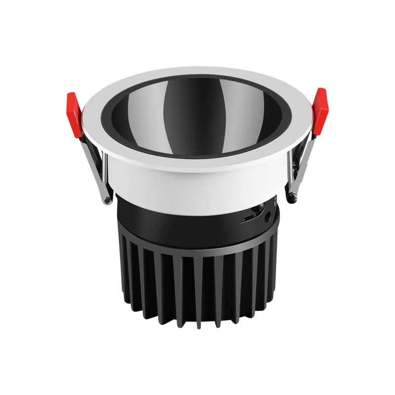 雷哲小山丘射灯led嵌入式天花灯防眩光筒灯家用客厅吊顶cob无主灯