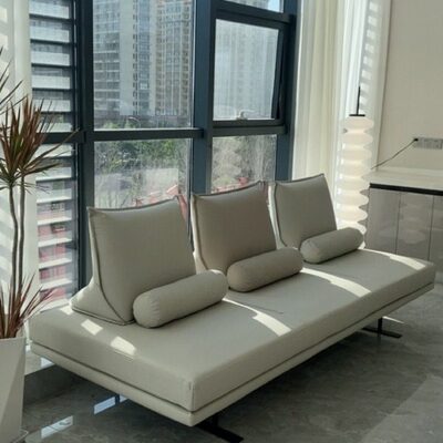 极简普拉多无扶手双面向靠背写意空间直排大小户型客厅prado沙发