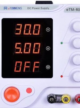 同门eTM-603D可调直流三位数显稳压电源 0-60V 0-3A 线性开关电源