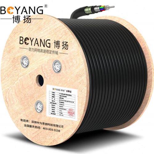 博扬（BOYANG）BY-GYTA53-24B1.3重铠地埋24芯单模室外光缆2000米