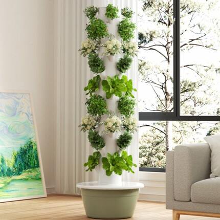 空间树家庭蔬菜水培塔智能室内种植机阳台种菜机垂直无土栽培设备