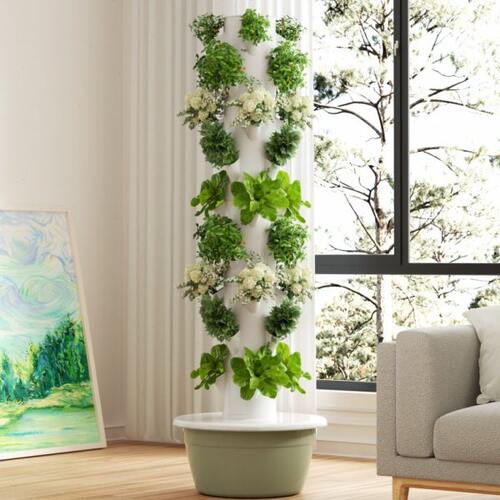 空间树家庭蔬菜水培塔智能室内种植机阳台种菜机垂直无土栽培设备