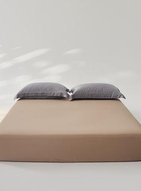 巨丝滑~高端黑色60支兰精天丝床笠单件莱赛尔夏天凉感冰丝床罩1.8