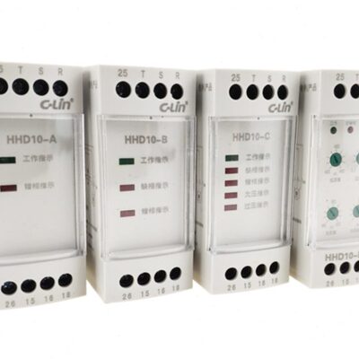 欣灵过欠压保护器HHD10-A HHD10-B HHD10-C断相相序继电器