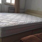 独立袋弹簧1.5 沙琳 1.8米席梦思软硬适中 强力乳胶床垫 强力家具