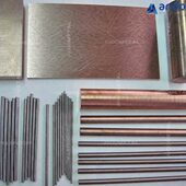 钨铜管 CuW75钨铜棒 长条 板 圆棒 钨铜板 耐电弧烧蚀钨铜合金棒