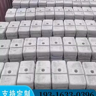 广东配重块吊篮配重25kg水泥压重块高标混泥土块提升降机电梯桁架