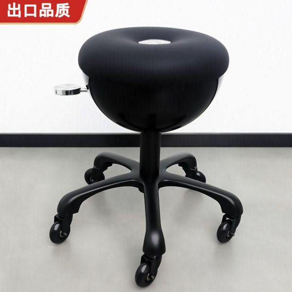 新款美发店大工凳潮流发廊专用升降旋转静音轮凳子理发店剪发座椅