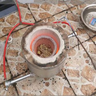 小型家用金属熔炉铸造熔炼化铜铝合金银工具高温融化设备铝锭溶炉
