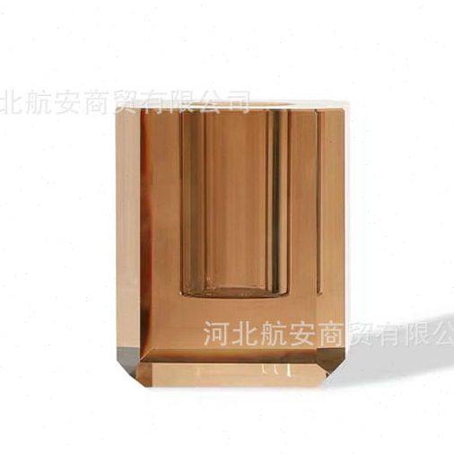 现简约创意水晶花器样板房售楼处桌面茶几电视柜软装饰品摆件,饰品/流行首饰/时尚饰品新,摆件,淘宝优惠券,粉丝福利购,淘宝优惠卷