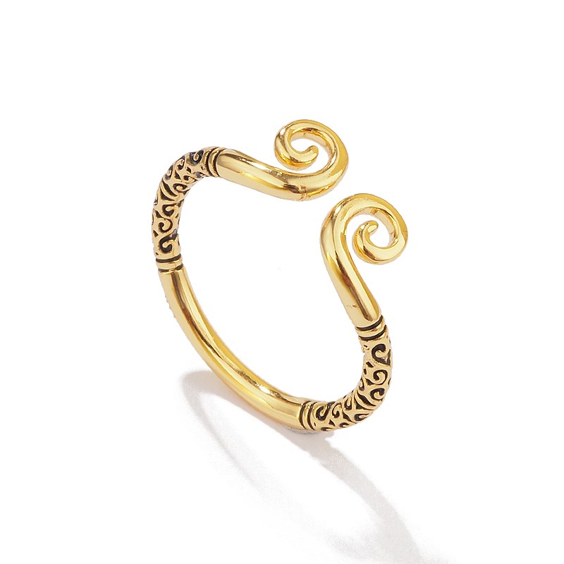 黑神话悟空 齐天大圣紧箍咒戒指C情侣对戒开口可调节个性女指环