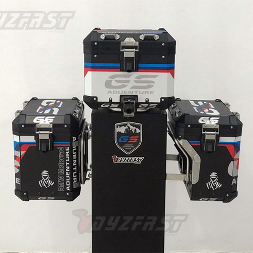 摩金车R1250ADVR1200GS萝卜铝合托三箱贴纸原厂反光箱尾贴画