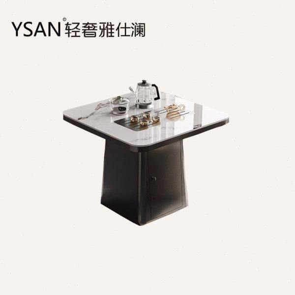 轻奢意式岩板方形茶桌功夫茶桌椅组合小户型小茶台家用阳台奢石桌,住宅家具,家用茶台/茶桌,淘宝优惠券,粉丝福利购,淘宝优惠卷