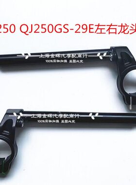 赛250方向把QJ250GS-29E分体龙头把左右方向把车把分离大把平衡块