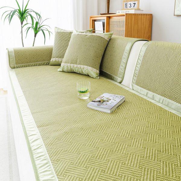 蔓越家 夏季冰藤凉席沙发垫客厅空调沙发套罩巾凉感夏天席子防滑,居家布艺,沙发垫,淘宝优惠券,粉丝福利购,淘宝优惠卷