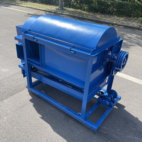 外贸跨境90型脱粒机农场全喂入水稻脱粒机多用途红豆脱粒机