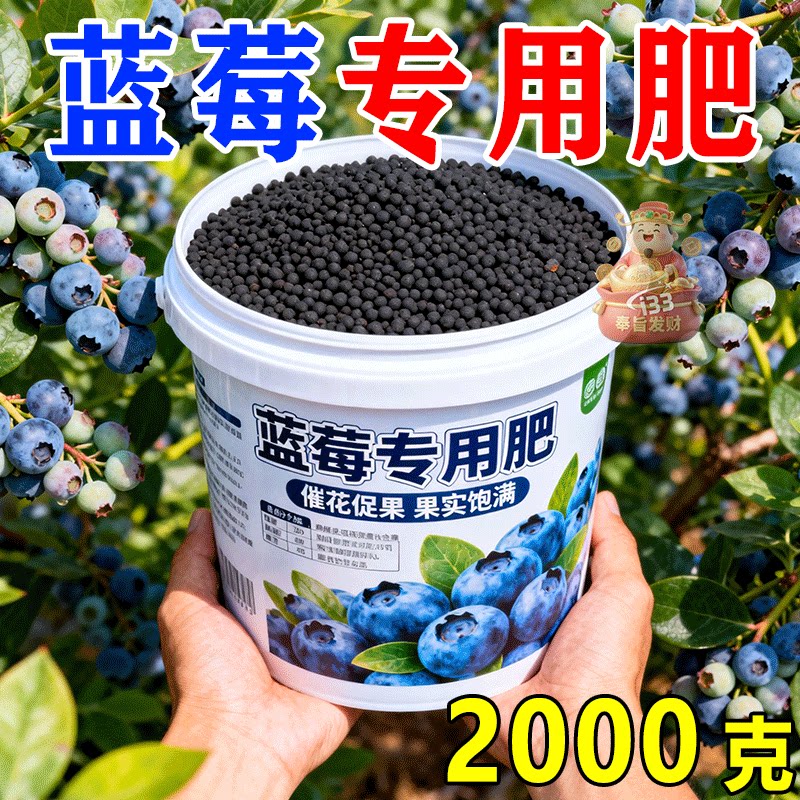 蓝莓专用肥料缓释肥新型肥料促果蓝莓树果苗盆栽家用营养肥通用型