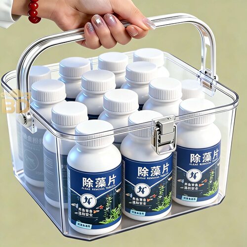鱼缸除藻绿藻青苔清除清理神器去除绿水褐藻丝藻黑藻水垢专用