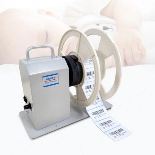 BSC-X6S全自动标签回卷器 装纸宽度120mm 标签绕纸器收卷机卷纸器